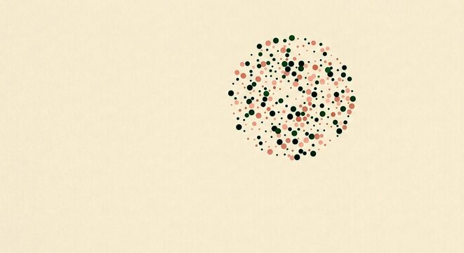 Color Vision Assessment: Identifying '37' (Protanopia/Deuteranopia Plate)