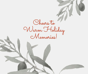 Festive Christmas seasons greetings background © Rawpixel.com