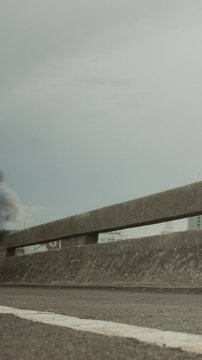 Speed, motion blur and people running in city with exercise, race practice or runner club training. Action, endurance and challenge with athlete performance, cardio and movement for sports outdoor
