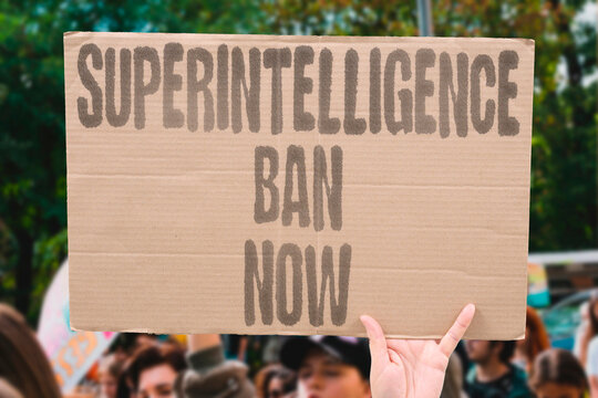 "Superintelligence Ban Now" Permanent prohibition on advanced artificial intelligence development. SUPERINTELLIGENCE. REGULATION. SAFETY. FEDERAL. MANDATE.