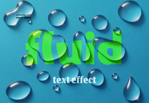 Liquid Text Effect