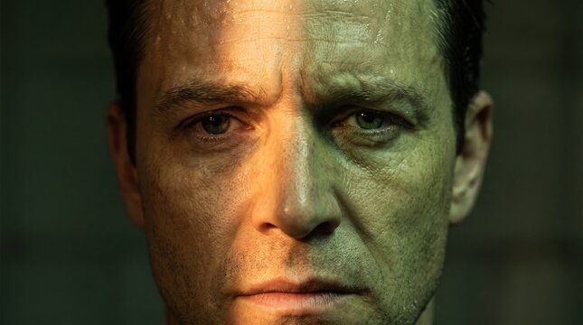 Emotional Toxicity Portrait, Intense Emotional Expression in Portrait Photography