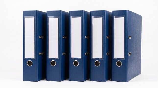 blue binders ring binder lever arch binder document organizer office stationery school supplies file folder paper storage desk organizer business supplies on transparent background