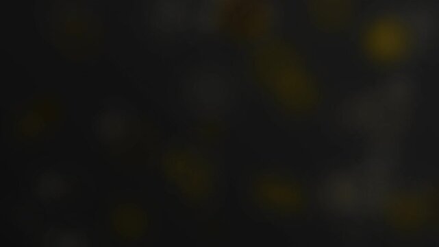 Elegant Gold White Bokeh Particles Background Loop