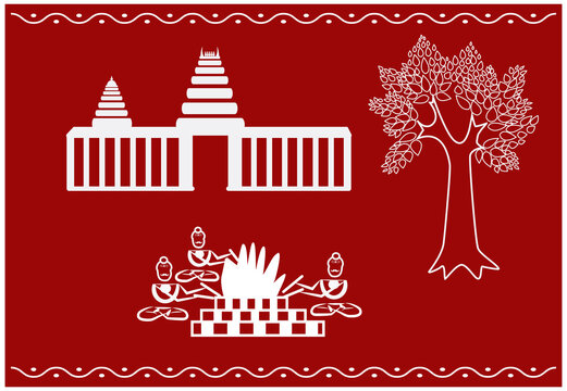 Warli art, Indian folk art, Havana