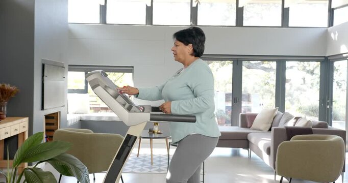 Lifestyle videos indoor of people doing activities at office, exercising on treadmill, woman enjoyin