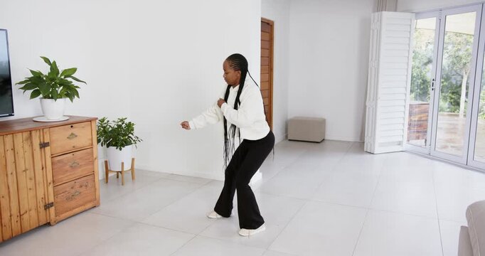 High speed photography for dynamic scenes, indoors, woman in modern home