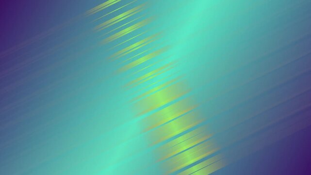 Abstract Motion Background With Diagonal Glowing Light Streaks in Blue and Green Neon Colors