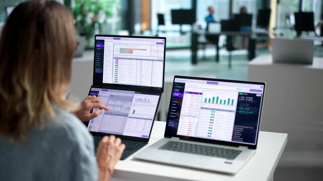 Experienced Female Software Developer Manages API Gateway