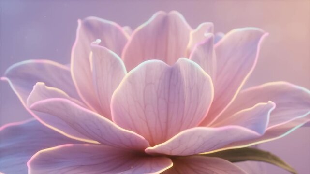 High resolution stock video footage of glowing wire flower untangling 1080p showing abstract micro structural details and textures with professional motion details