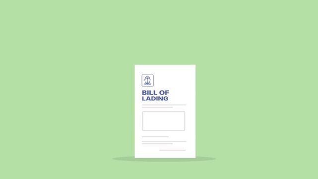 Bill of Lading	