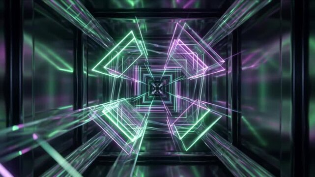 グラフェンタンタル基板上のホログラフィック光線が共鳴する背景映像