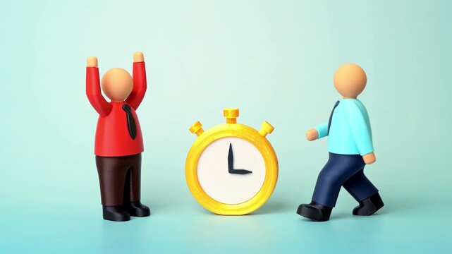 The boss is angrily ranting about an employee being late for work. Failure to complete work before the deadline.