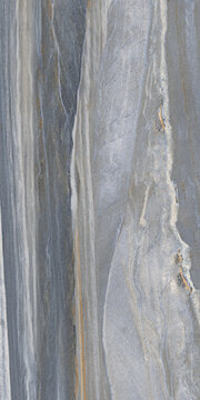 Elegant blue marble stone texture background with natural wavy patterns for luxury interior decoration