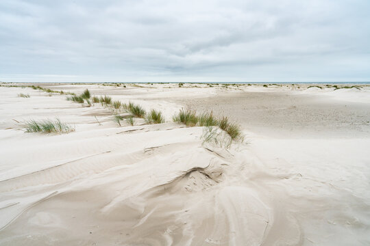 Weiter Strand an der Nordseek&uuml;ste