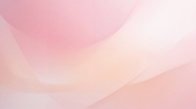 Abstract Soft Pink Pastel Gradient Waves Background