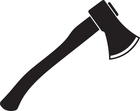 Vintage Style Hand Axes Icon Isolated Vector Illustration Perfect For Camping Forestry And Outdoor Adventure Themed Projects