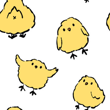 Chick Seamless Pattern, Background