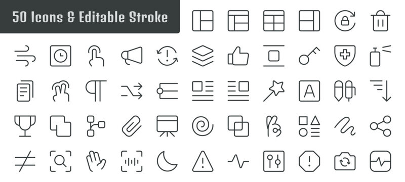 New creative icon set