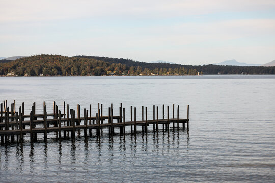 pier on the lake