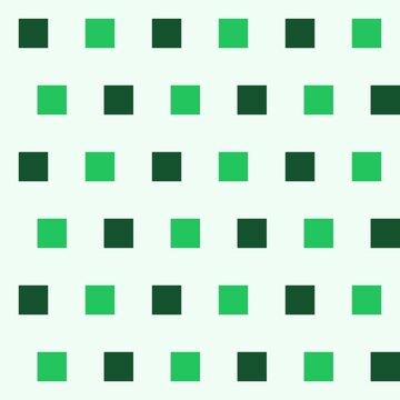 Green square seamless pattern background