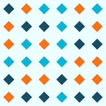 Colorful geometric rhombus pattern background