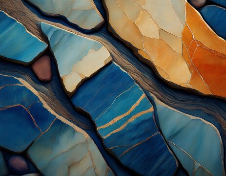 connecticut bluestone detail and texture earth colors
