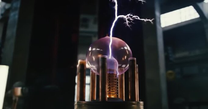 High Voltage Electrical Discharge Experimenting With A Plasma Sphere