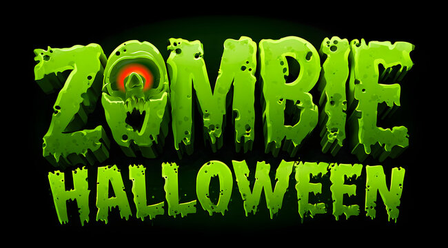 Apply a 3D Halloween style vector edit to the editable text for a premium look