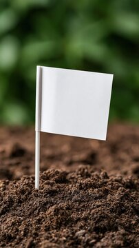 Flag marks progress in fertile ground