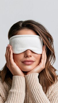 Peaceful slumber awaits with this comforting eye mask