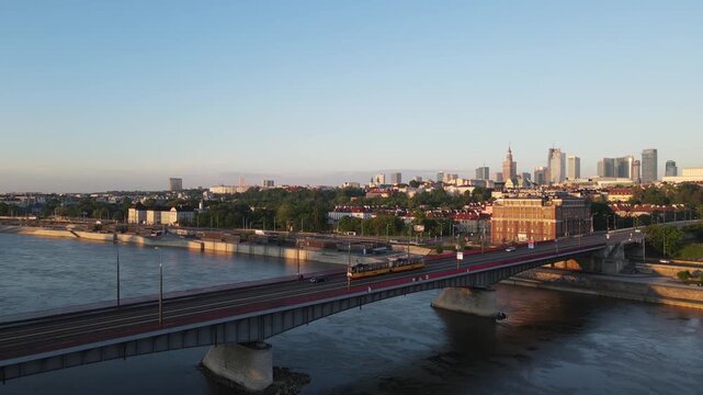 view of the river thames at sunset