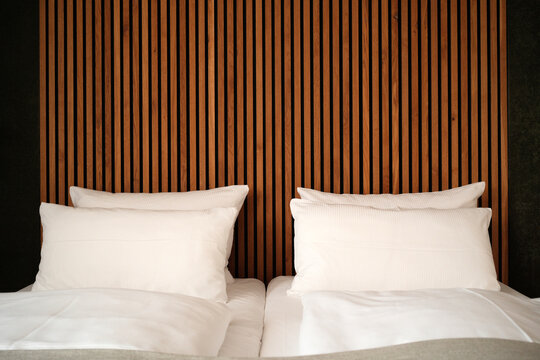 Contemporary Hotel Bed Interior
