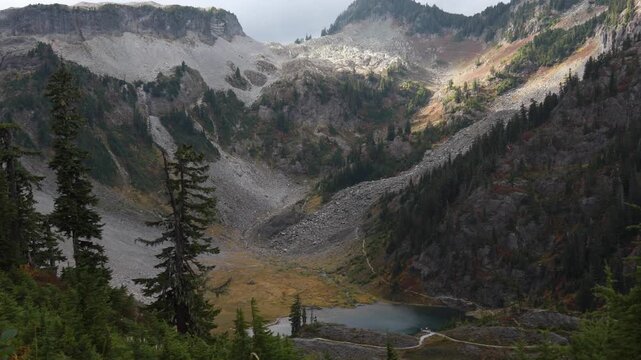 Mt. Baker-Snoqualmie National Forest, Washington.  Stunning landscape view in the Artist Point area.