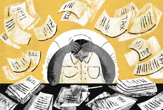 Overwhelmed by Bills, Taxes, and Financial Paperwork
