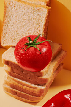 Tomato on bread