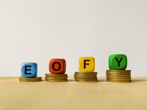 EOFY End of Financial Year Business Concept