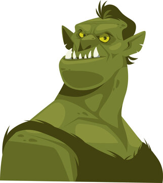 green evil orc