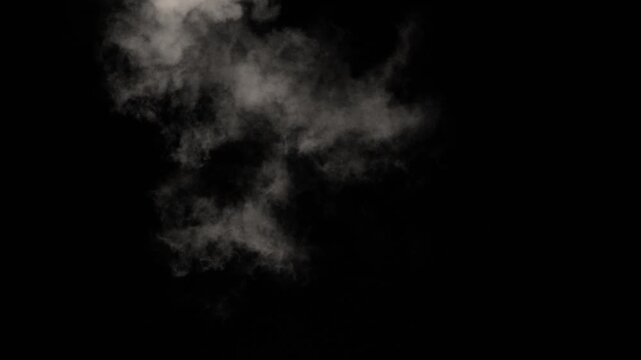 Smoke swirls in the light on the ground. Can be used as a special effect for your projects, video texture or background for designs, scenes, etc. Video in loop.