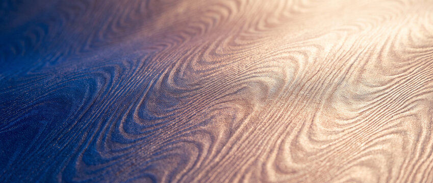 Moire wallpaper texture with a silk effect in soft colors  