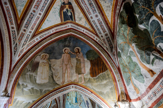 Subiaco. The Monastery of Saint Benedict, or Sanctuary of the Sacred Cave