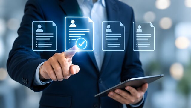Digital recruitment and human resources management leveraging technology for efficient talent acquisition and workforce optimization in modern business environments