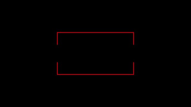 REC Recording Overlay with Red Status Light