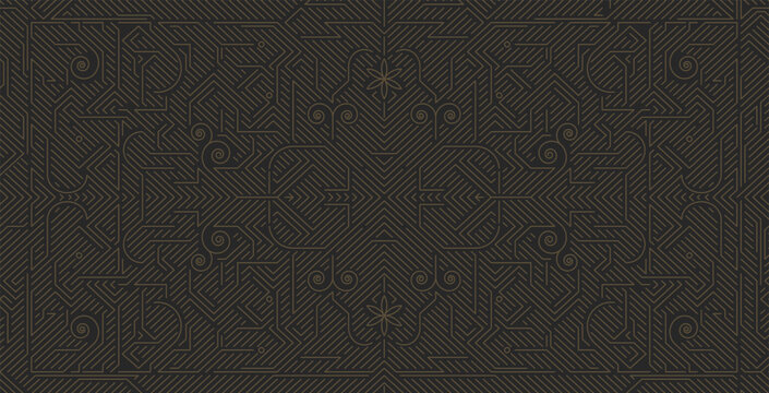 Seamless wallpaper featuring geometric lines and straight lines.