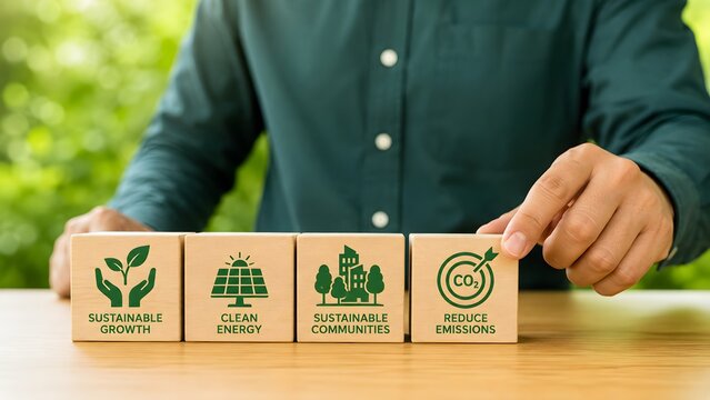 Sustainable growth and environmental responsibility building a greener future through innovative ecological practices and responsible resource management