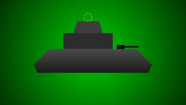 Warship fleet icon pattern on glowing green background