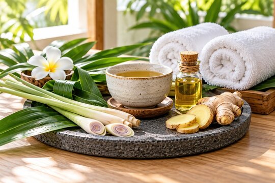 Tropical Wellness Lemongrass Ginger