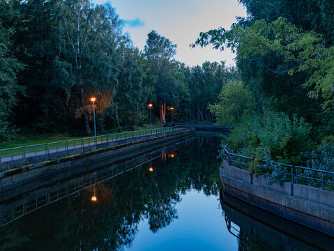 bridge over river