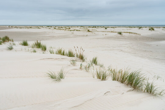 Breiter Sandstrand an der Nordseek&uuml;ste