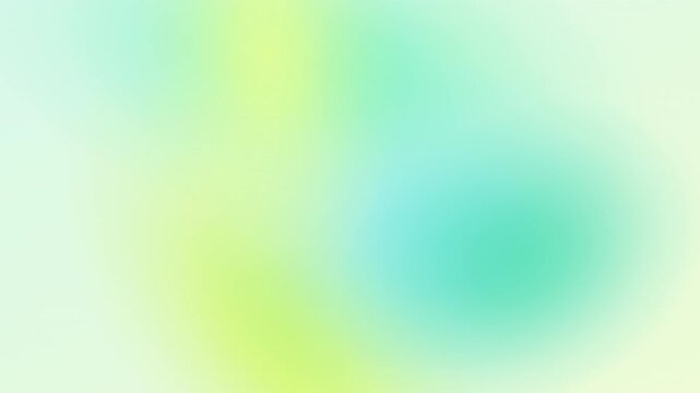 Green pastel gradient background with soft mint and lime tones for presentation social media and minimal design animated seamless loop